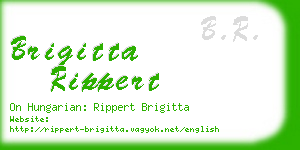 brigitta rippert business card